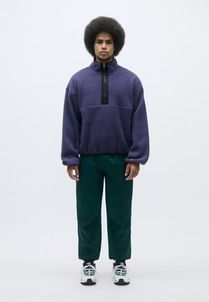 REDBOX 1/2 ZIP FLEECE - Felpa in pile - eternal purple
