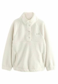 Self. BORG HALF ZIP - Pulover din fleece - ecru