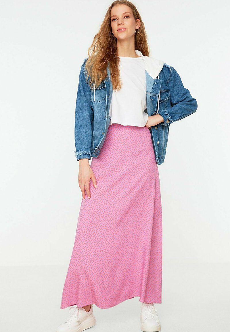 Damen Jeansröcke | Trendyol PARENTMaxirockpurple/lila - EH76244 Damen Jeansröcke | Trendyol PARENTMaxirockpurple/lila - EH76244