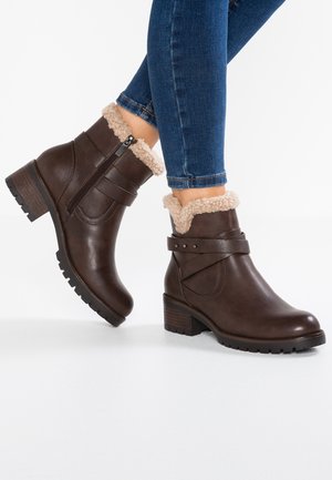 Classic ankle boots - dark brown