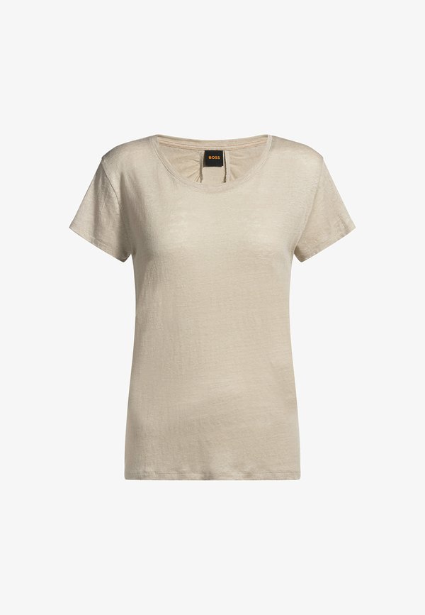 Basic T-shirt - open beige seven3