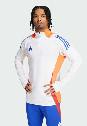adidas Performance TIRO 24 COMPETITION - Maglietta a manica lunga - white app solar red