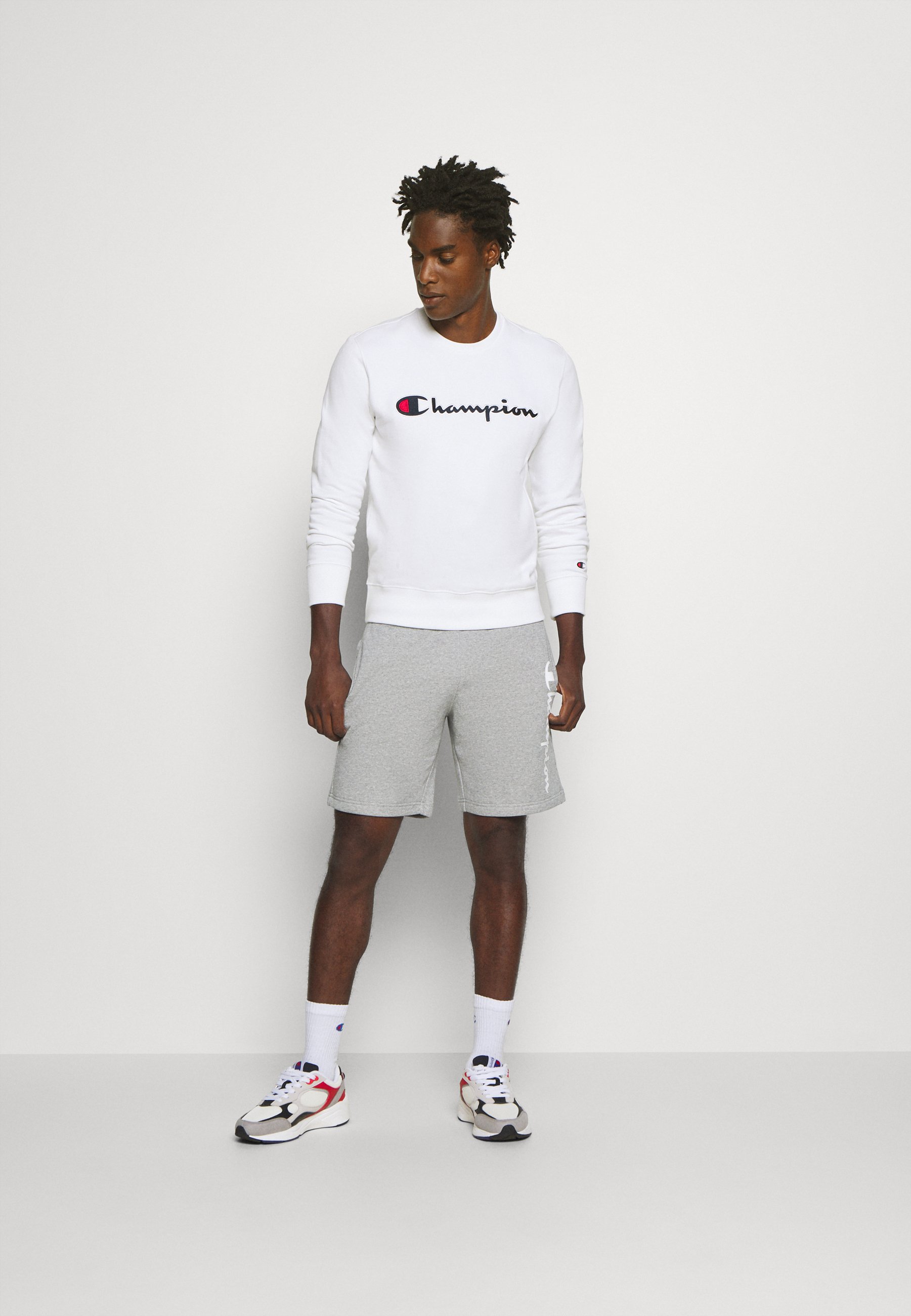 Champion ROCHESTER CREWNECK Sweatshirt whiteweiß Champion ROCHESTER CREWNECK Sweatshirt whiteweiß