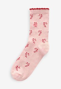 Next CHRISTMAS PATTERN 4 PACK.  REGULAR FIT - Strømper - conversational print