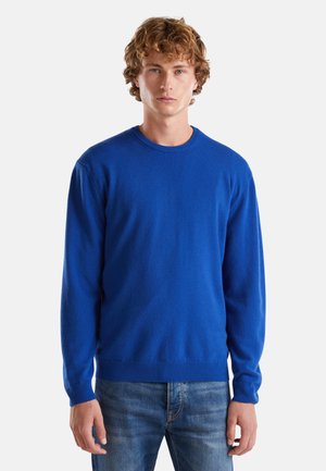 CREW NECK - Strickpullover - blue