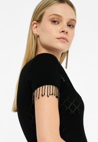 LIU JO Haljina s naramenicama - black