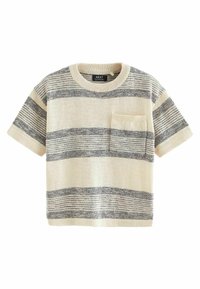 Next REGULAR FIT - T-shirts print - ecru natural