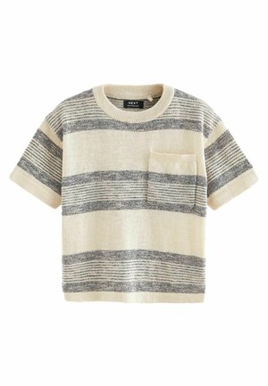 REGULAR FIT - T-shirts print - ecru natural