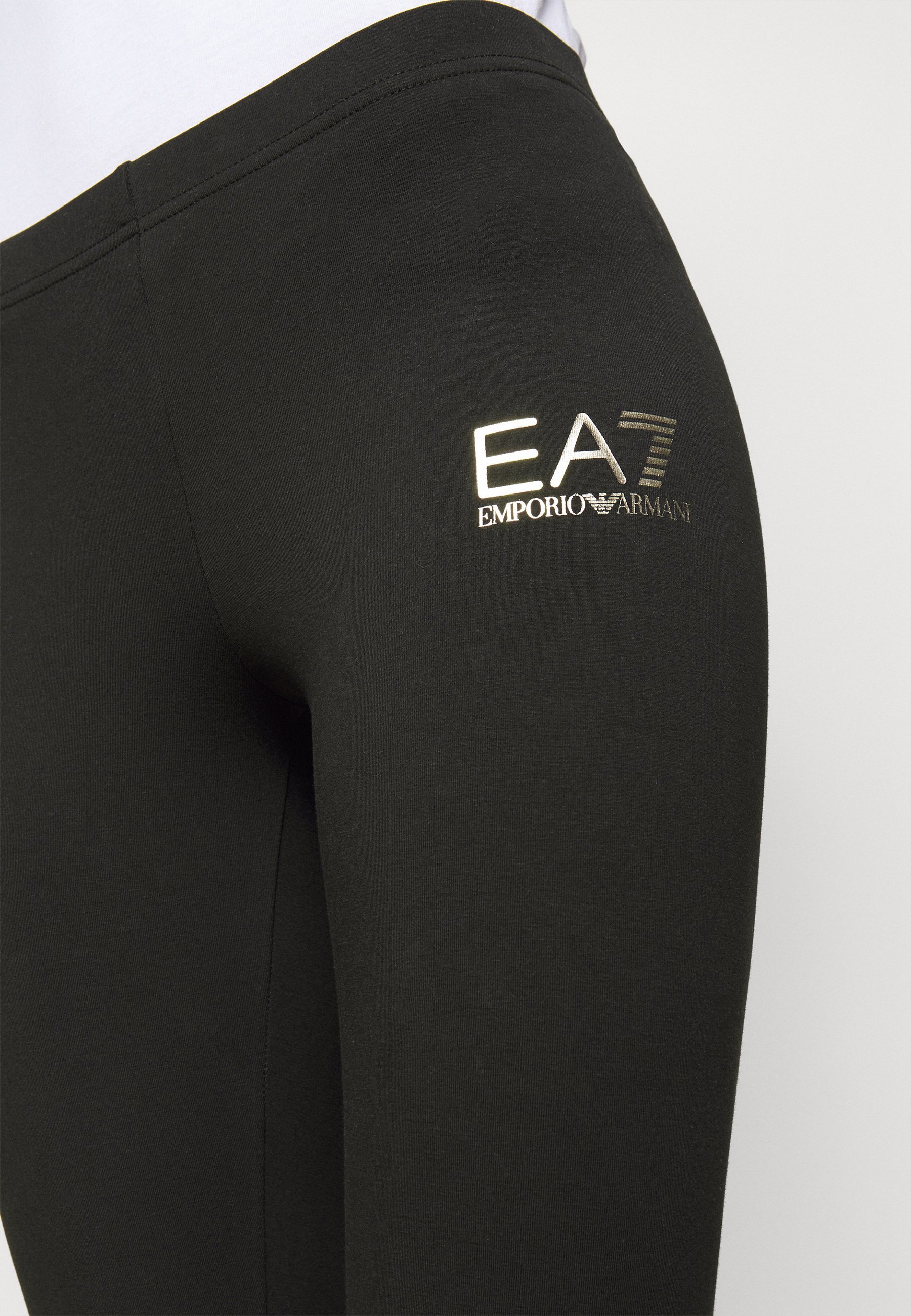 EA7 Emporio Armani Leggings - Trousers - black - Zalando.ie