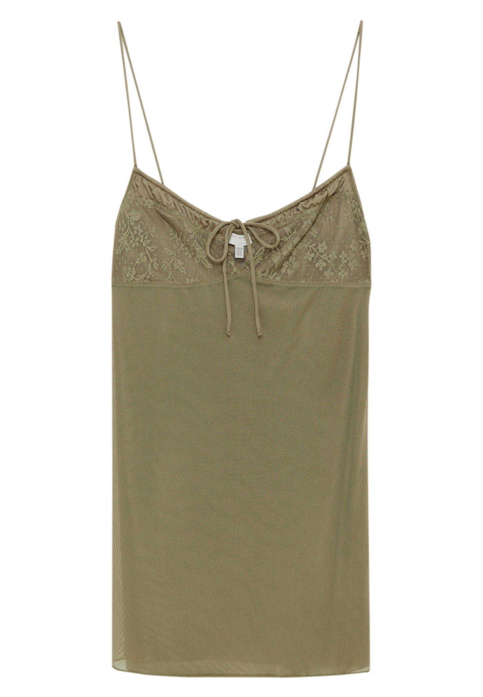 Casual dress, khaki
