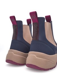 Woden SIRI WATERPROOF - Gumene čizme - dark navy taupe