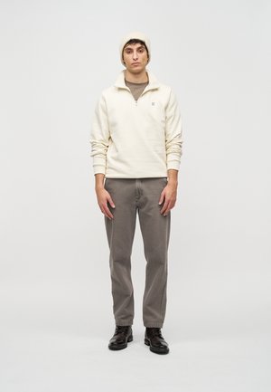 CORE CONTRAST HALF ZIP - Melegítőfelső - ivory