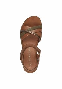 Marco Tozzi Sandali - cognac comb
