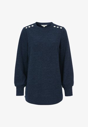 Cellbes of Sweden, KNITTED, JUMPER - Strickpullover - dark blue melange