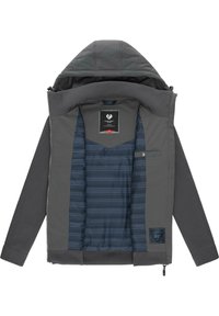 Ragwear STEPP DORYAN - Giacca outdoor - dark grey