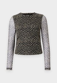 ONLNOVA - Long sleeved top - black/white