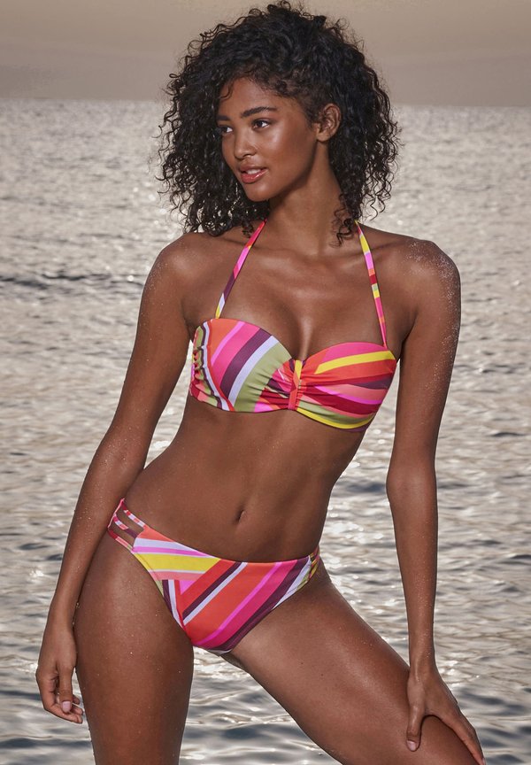 Bikini - orange bedruckt