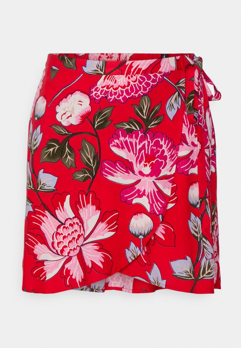 Pieces Minirok rood Pieces Minirok rood