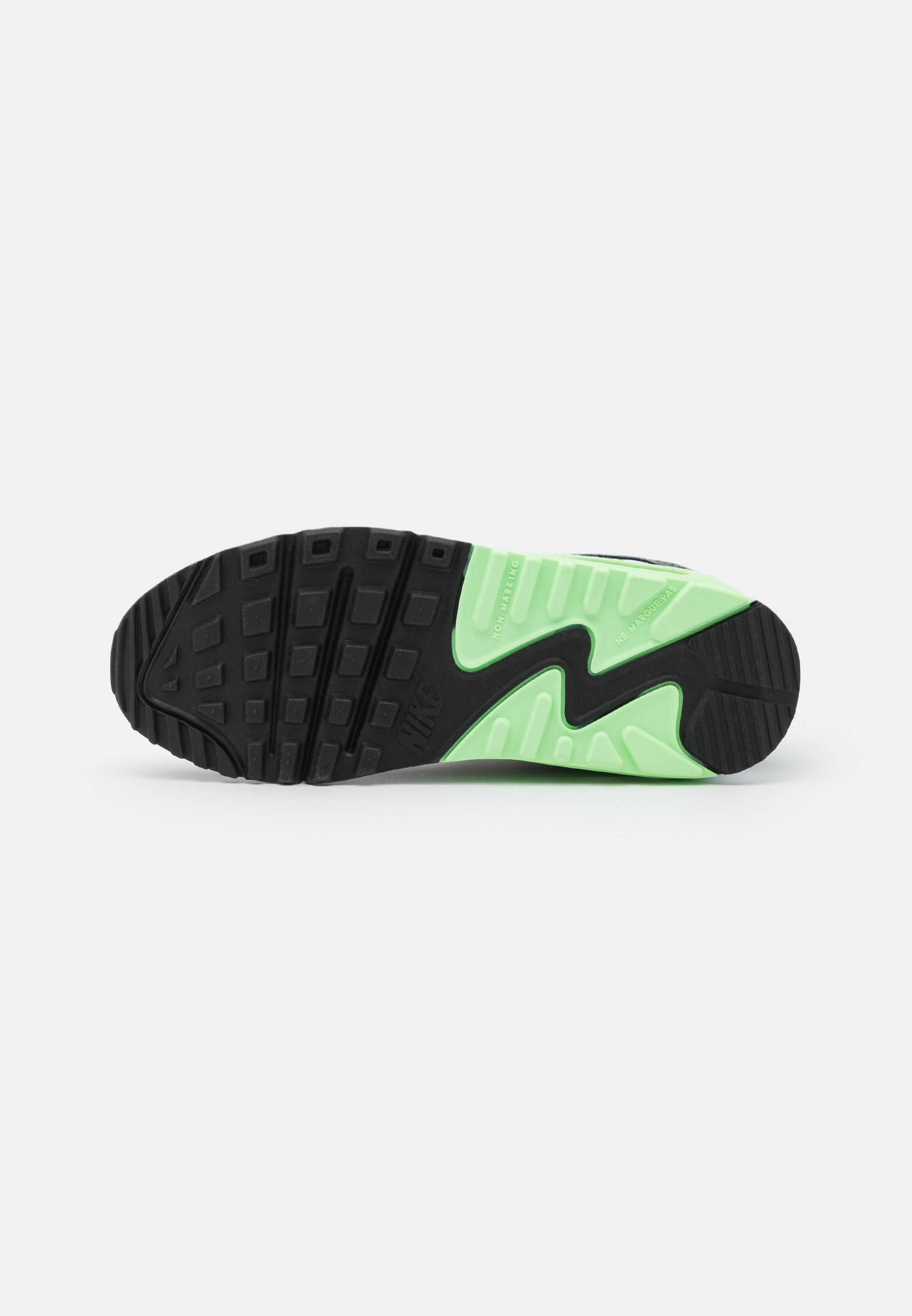 green black and white nike air max