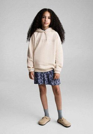 Mango Kids Mikina s kapucí - sand