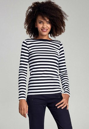 ERQUY MARINIÈRE - T-shirt à manches longues - rich navy/blanc