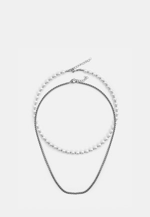 FAUX PEARL - PACK OF 2 - Náhrdelník - silver coloured