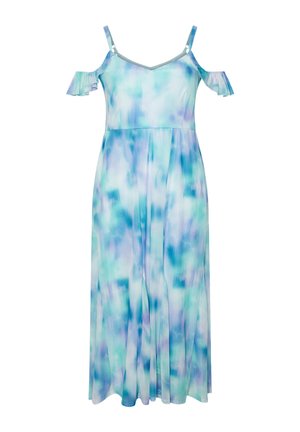 Yours Clothing, PLUS SIZE MIDI DRESSES - Vestido informal - light blue