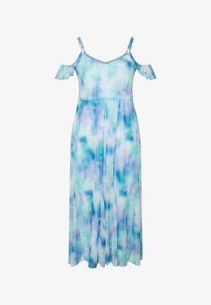 Yours Clothing, PLUS SIZE MIDI DRESSES - Vestido informal - light blue