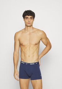 Nike Underwear TRUNK 3 PACK - Boxer brief - polar/luminous green/midnight navy