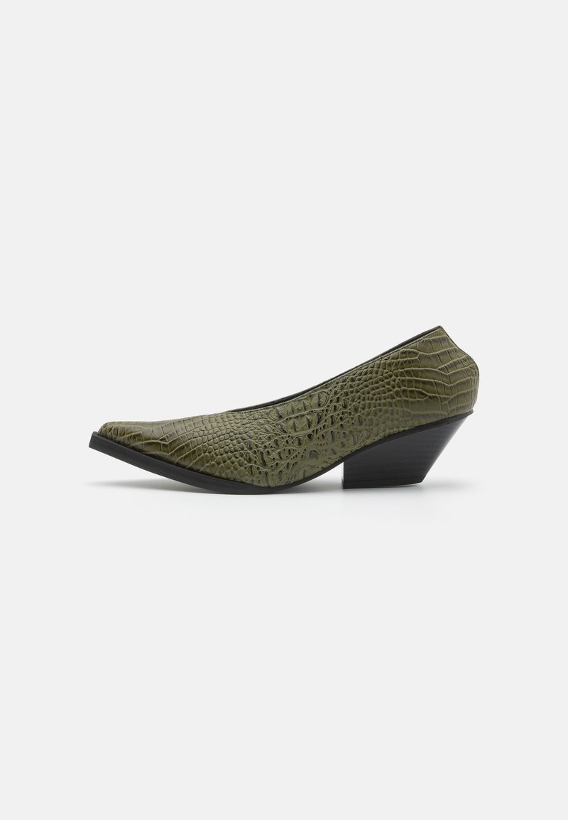 GmbH AYA KITTEN MULE - Tacones - green