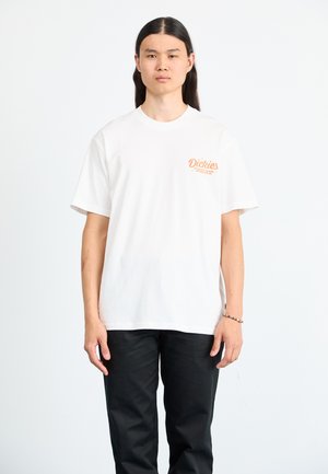 COALTON TEE - T-shirt con stampa - white