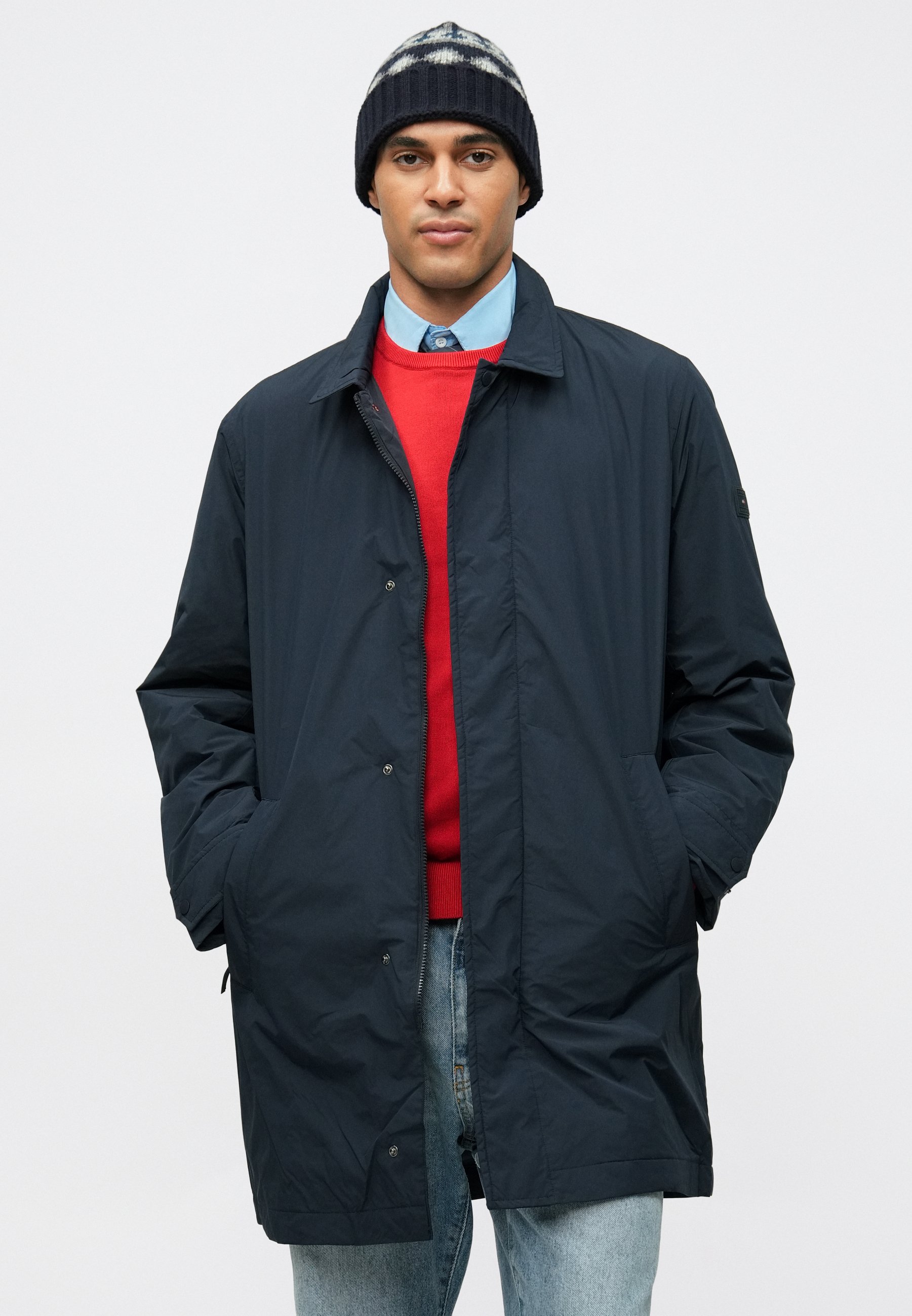 Tommy Hilfiger LIGHTWEIGHT PACKABLE CAR COAT - Trenchcoat - desert