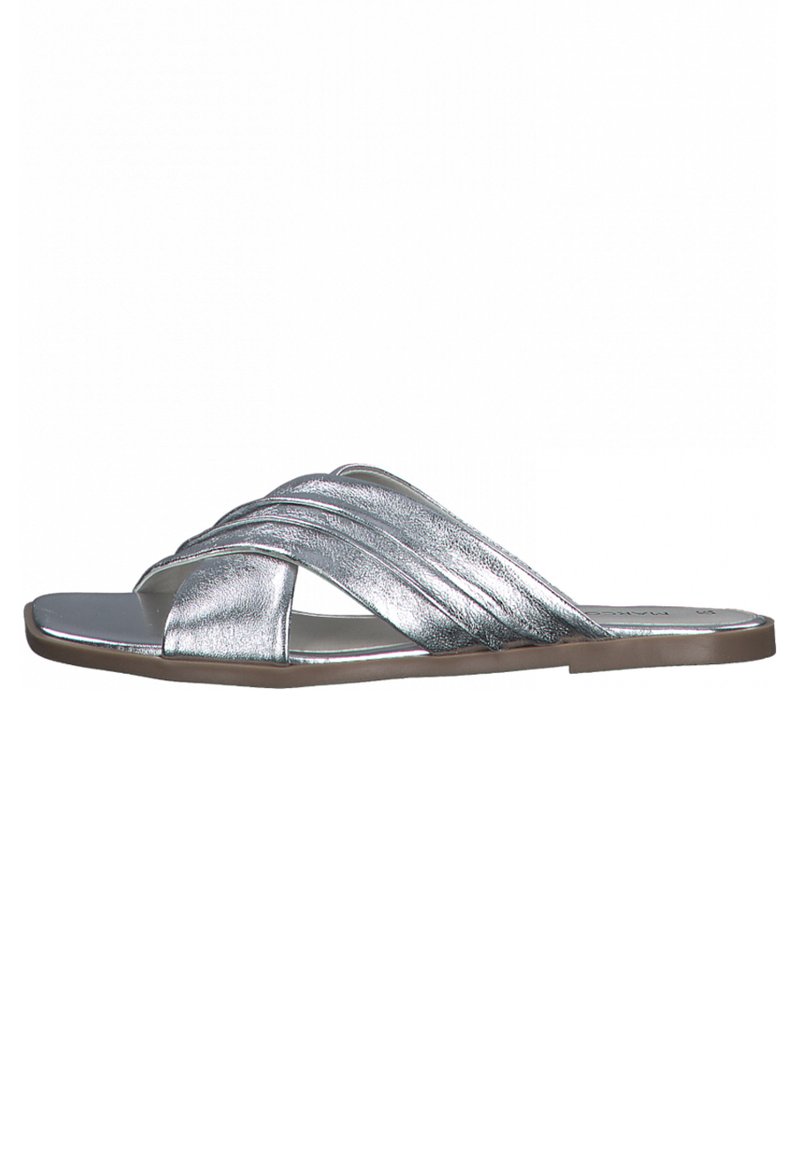 Marco Tozzi Pantolette flach - silver
