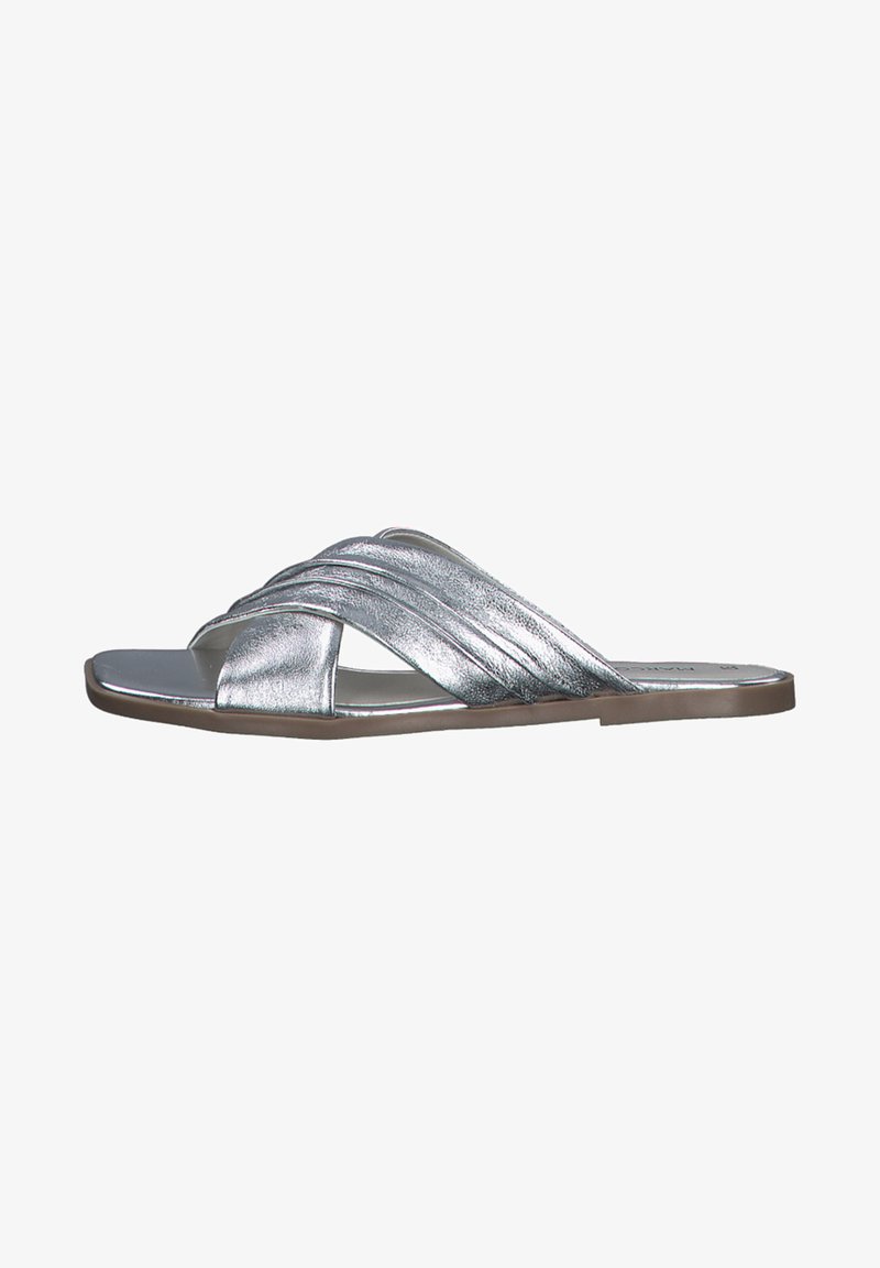 Marco Tozzi Pantolette flach - silver