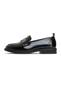 Cesare Gaspari - BLOCK HEELS LOAFERS - Loafers - black Miniaturebillede 1