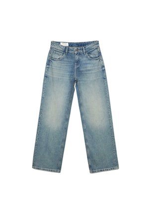 MID-RISE - Džínsy voľného strihu - dirty denim
