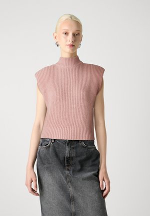 SOMETHINGNEW WINNIE - Strickpullover - pink nectar