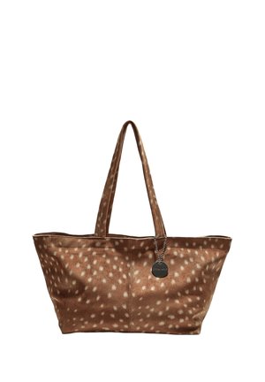 PRINTED - Shopping Bag - mottled brown