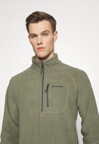 Columbia FAST TREK™ III HALF ZIP FLEECE - Fleecepullover - stone green/shark