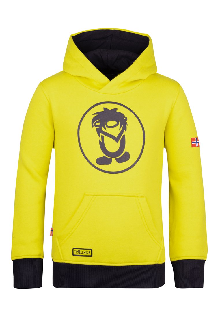Trollkids Hoodie geel