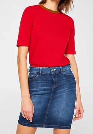Falda vaquera - stone blue denim