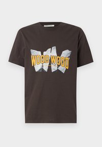 BOBBY ARCHROCK - Print T-shirt - licorice
