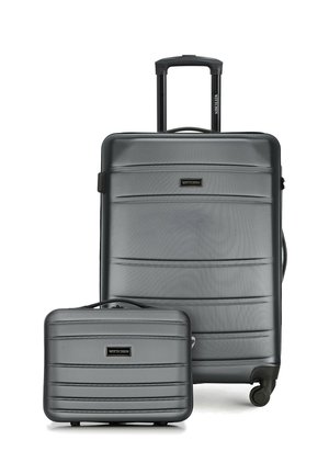 WITTCHEN MEDIUM SUITCASE AND COSMETIC CASE MADE OF TEXTURED UNISEX SET - Trolley - grey