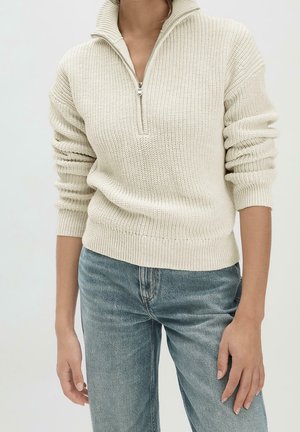 Strickpullover - beige