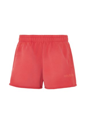 WRSTBHVR, WRSTBHVR SHORTS ELINA SHORTS - Pantalon de survêtement - cherry tomato