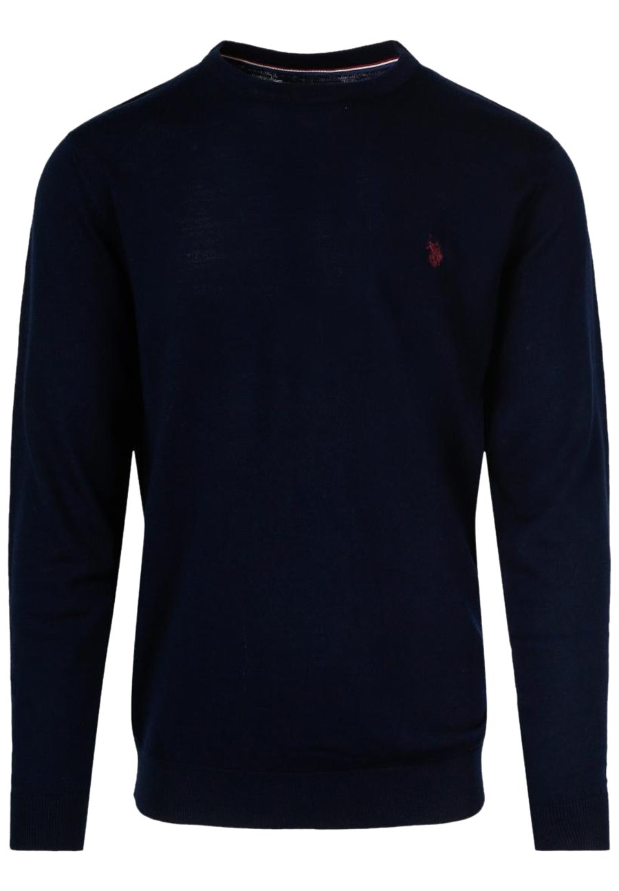 polo under sweatshirt
