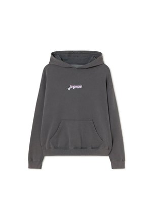 PRINT ESPALDA - Sweat à capuche - gris oscuro