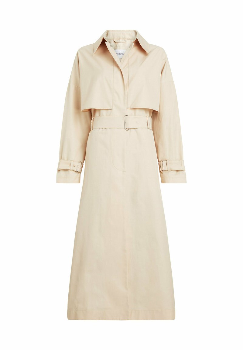 Calvin Klein Trenchcoat beige mêleerd Calvin Klein Trenchcoat beige mêleerd