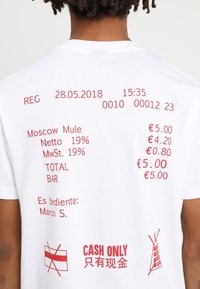Mister Tee Camiseta estampada - white