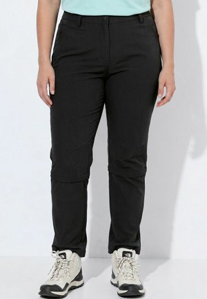 Ulla Popken, CONVERTIBLE COMFORT WAIST PANTS - Pantalon classique - black